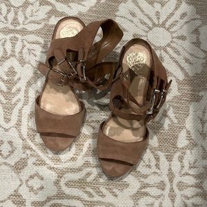 vince camuto suede sandals